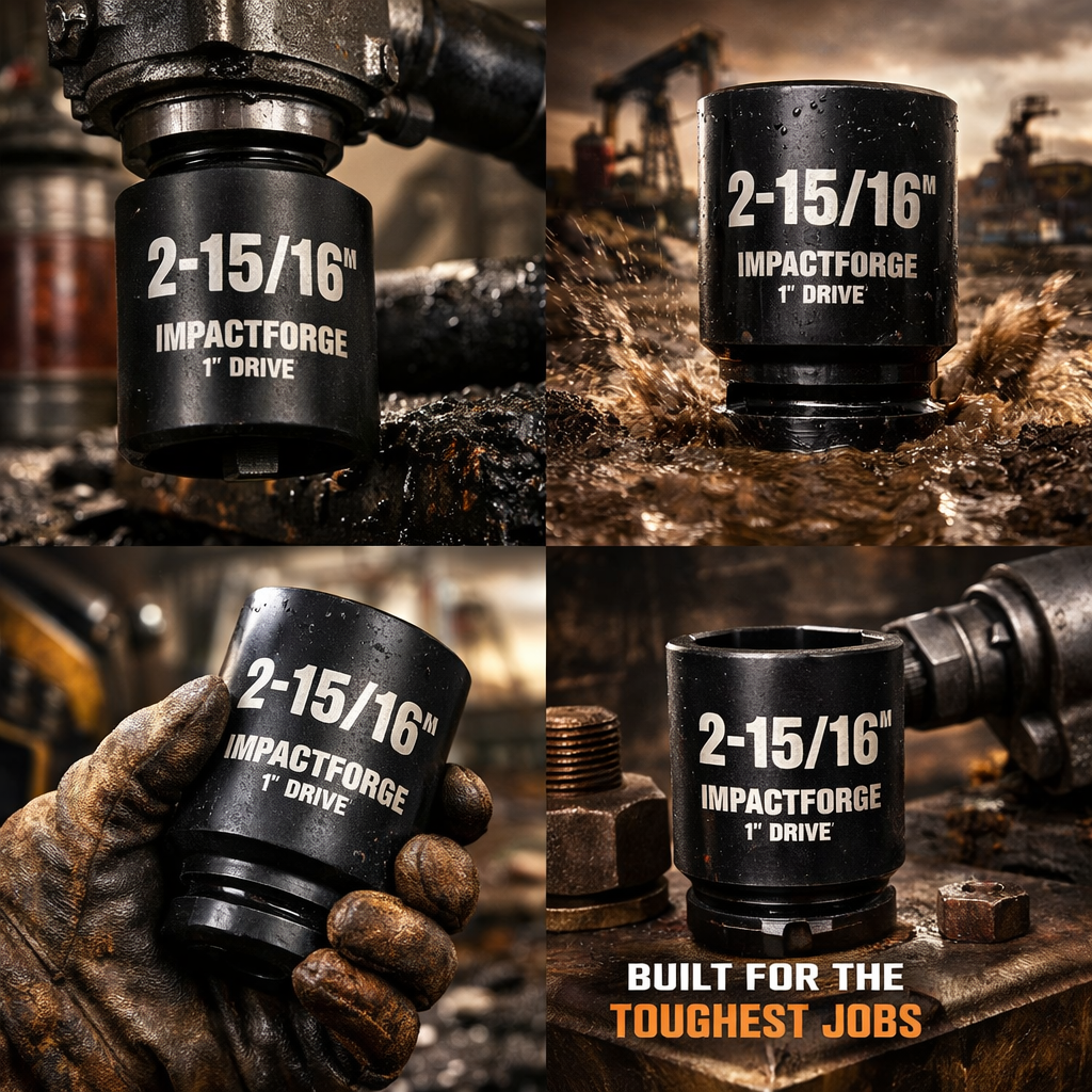 ImpactForge 1 inch drive deep impact socket Fort McMurray Oil Sands